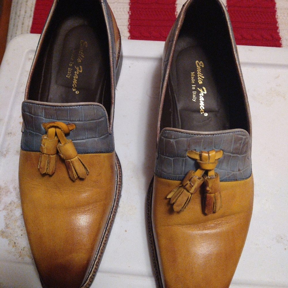 Great condition worn Three times Emilio Franco size 8 loafers.
